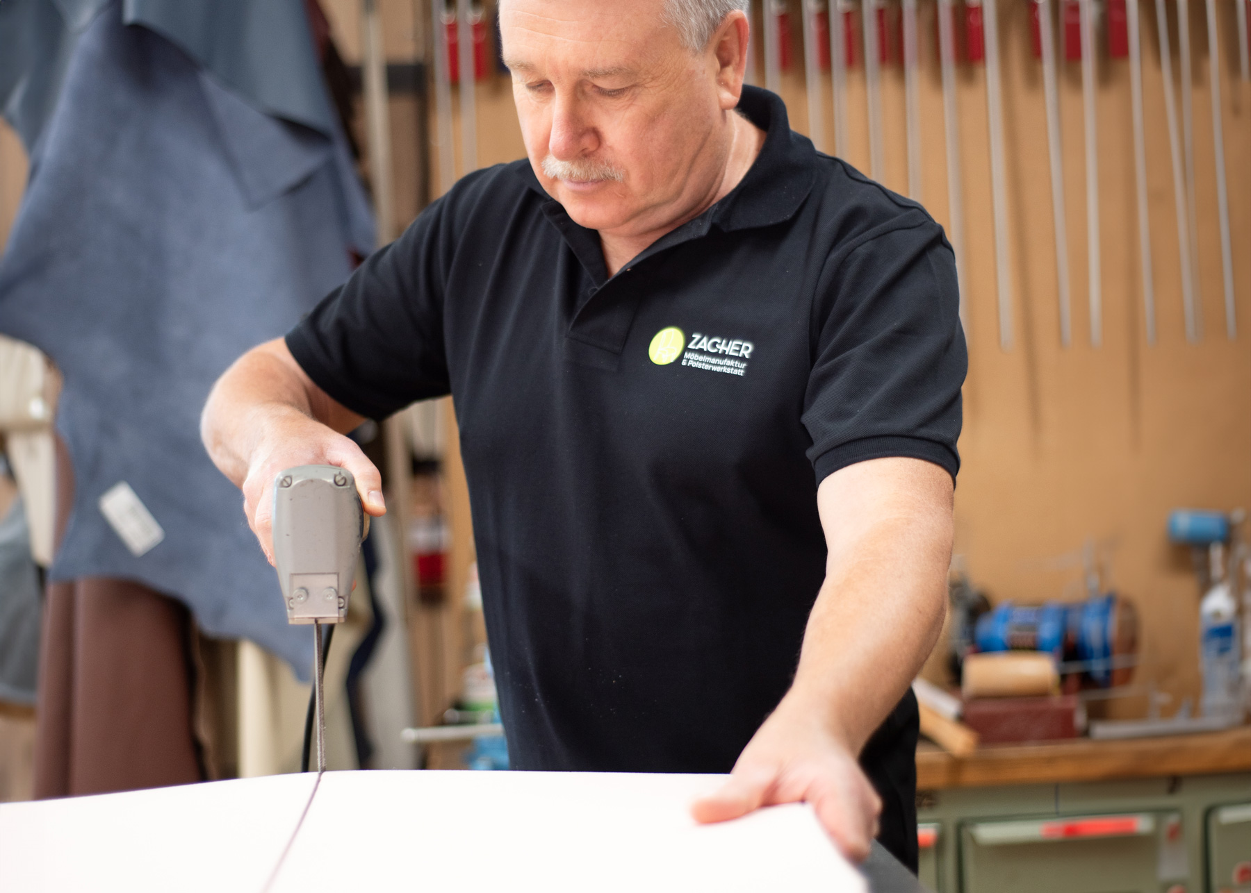 Werner Schuster bei der Arbeit