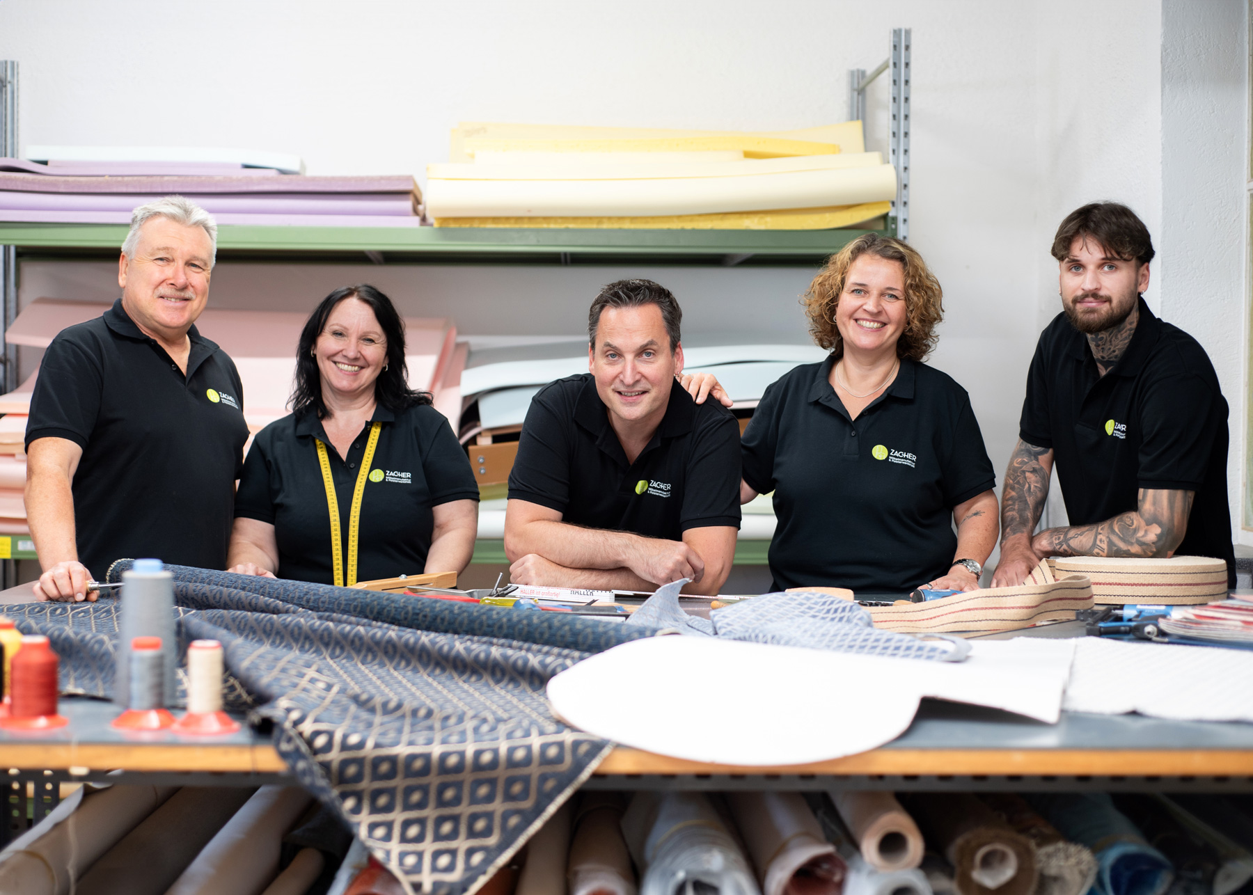 Team Zacher Frank Polsterwerkstatt und Möbelmanufaktur